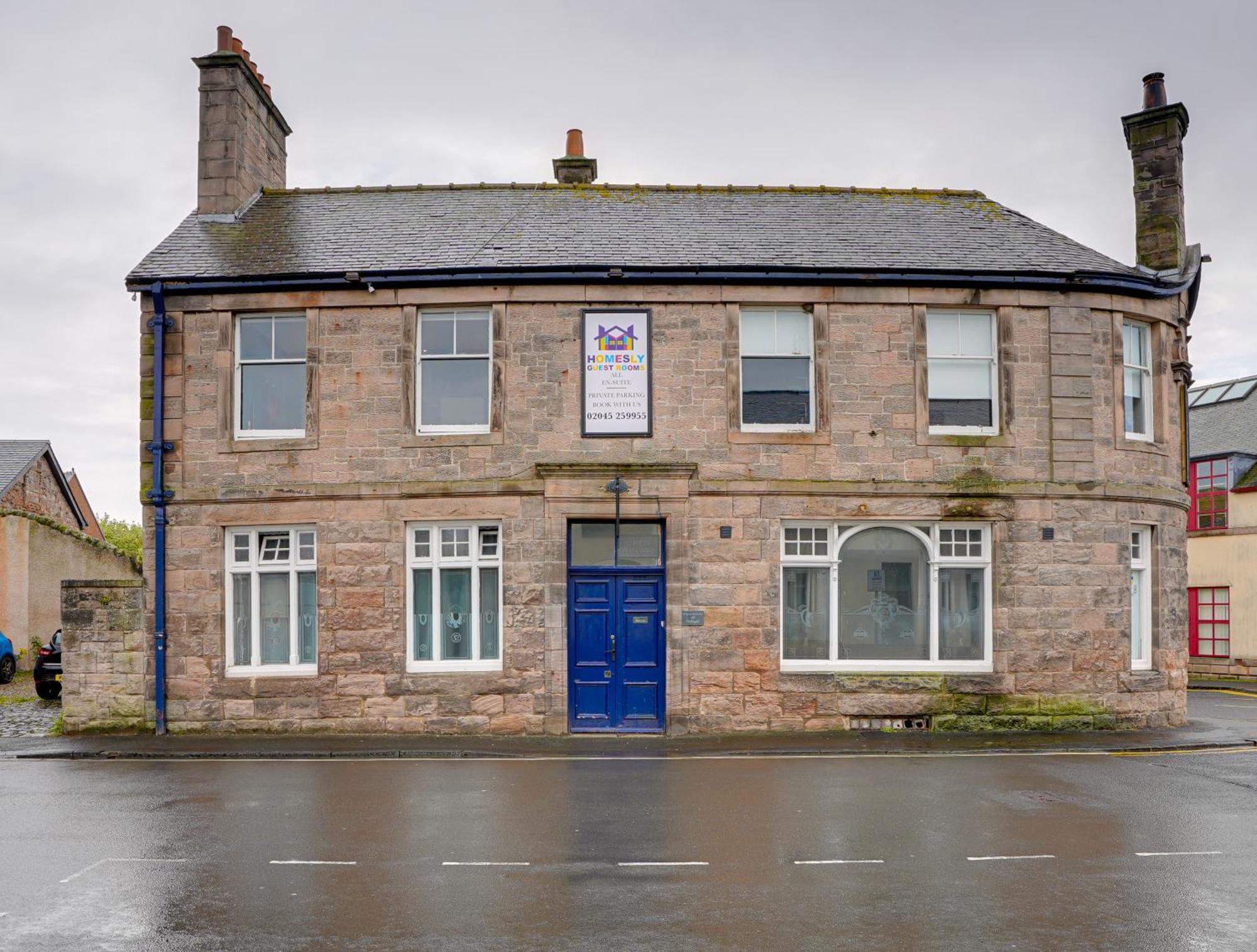 Homesly Guest Rooms, Comfortable En-Suite Guest Rooms With Free Parking And Self Check-In Berwick Upon Tweed Exterior photo